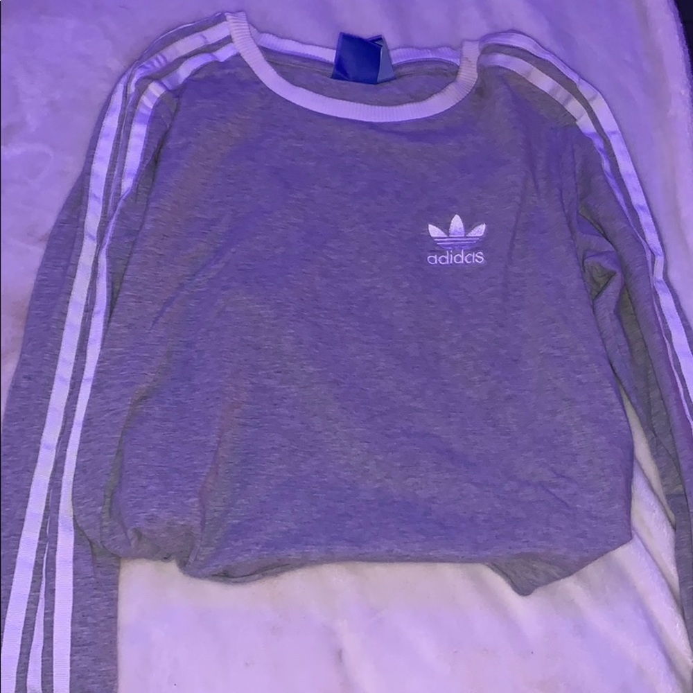 long sleeved crop top